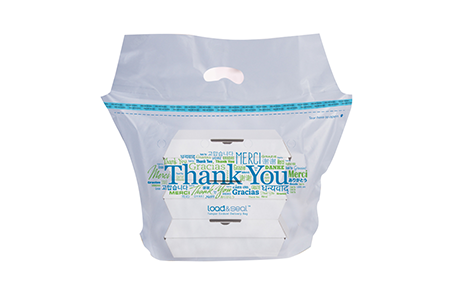 tamper evident to go bag